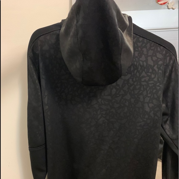 Men’s S Therma-Fit Black Jacket w/hood - Picture 3 of 6